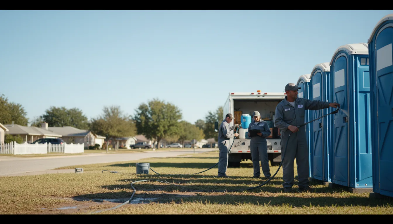 Long-Term Portable Toilet Rental in Lamar, SC near me